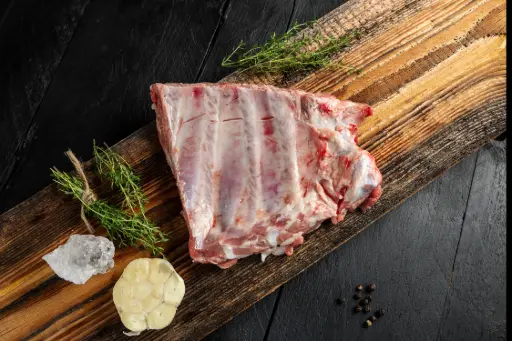Dikke platte rib / Krabben