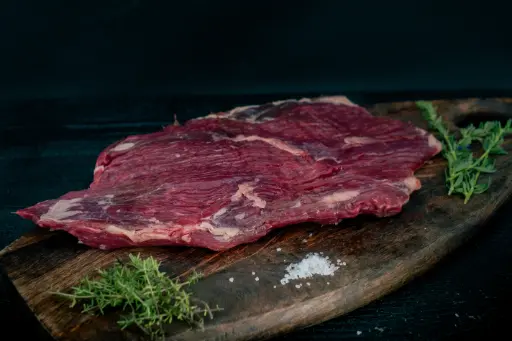Flanksteak 1 kg - RAUWR Grasgevoerd Rundvlees